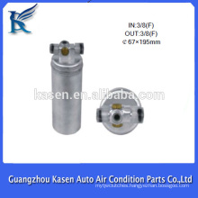 Air conditioning ac Receiver Drier a/c receiver Dryer / Accumulator 67x195mm 3/8" (F) Filter Drier